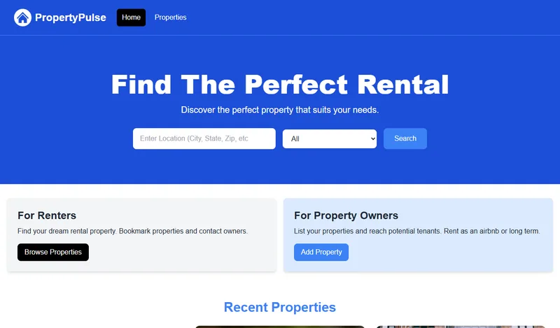 Property Rental Platform